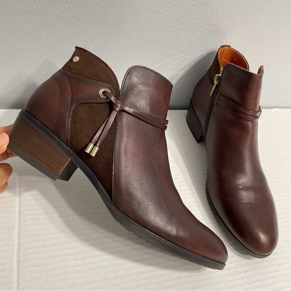 Pikolinos Daroca Zip Ankle Boot Size 41 brown - Picture 2 of 14